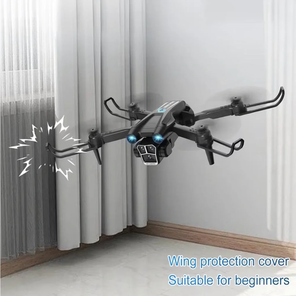 Foldable Black Drone with Camera